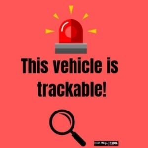 Auto Warning Window Sign